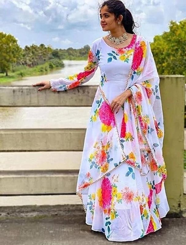 Bittu fashion anarkali gown - M Y V E L O R A