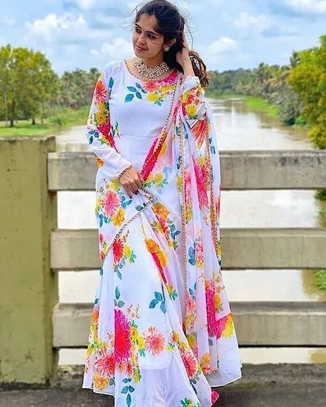 Bittu fashion anarkali gown - M Y V E L O R A