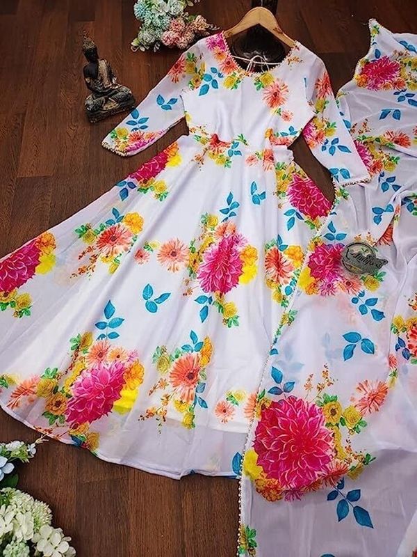 Bittu fashion anarkali gown - M Y V E L O R A