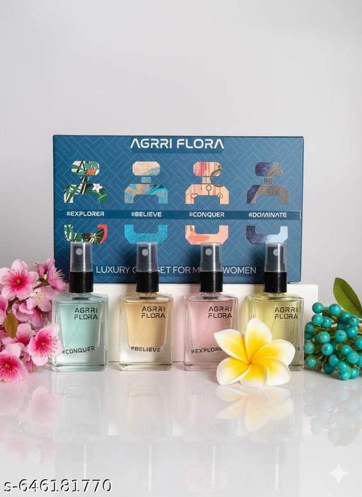 15ml X 4  |  Agrri Flora man/woman perfume - M Y V E L O R A