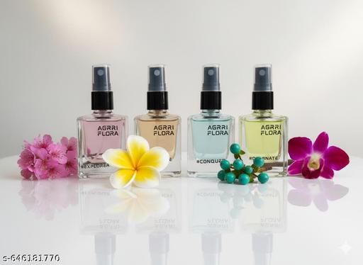 15ml X 4  |  Agrri Flora man/woman perfume - M Y V E L O R A