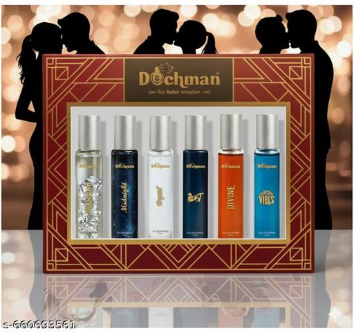 Duchman luxury fragrance gifts set French lovers (perfume for women) pack of six 6x10ml  - M Y V E L O R A