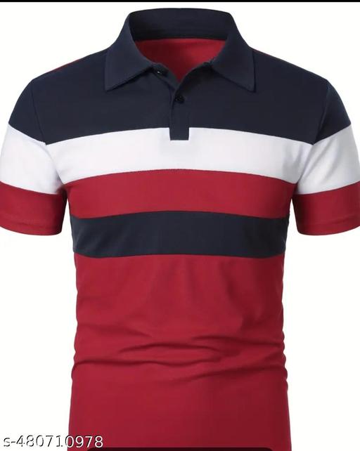 Men's Color Block T-shirts Shirt, Half Sleeves, Summer,Casual Half Sleeve Shirt For Outdoor, Gym Wear, Tshirt - M Y V E L O R A