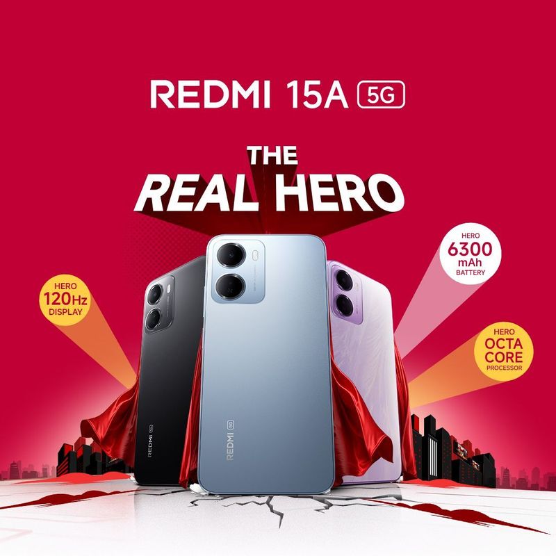 Redmi 15a (amaze purple, 128 gb) - M Y V E L O R A