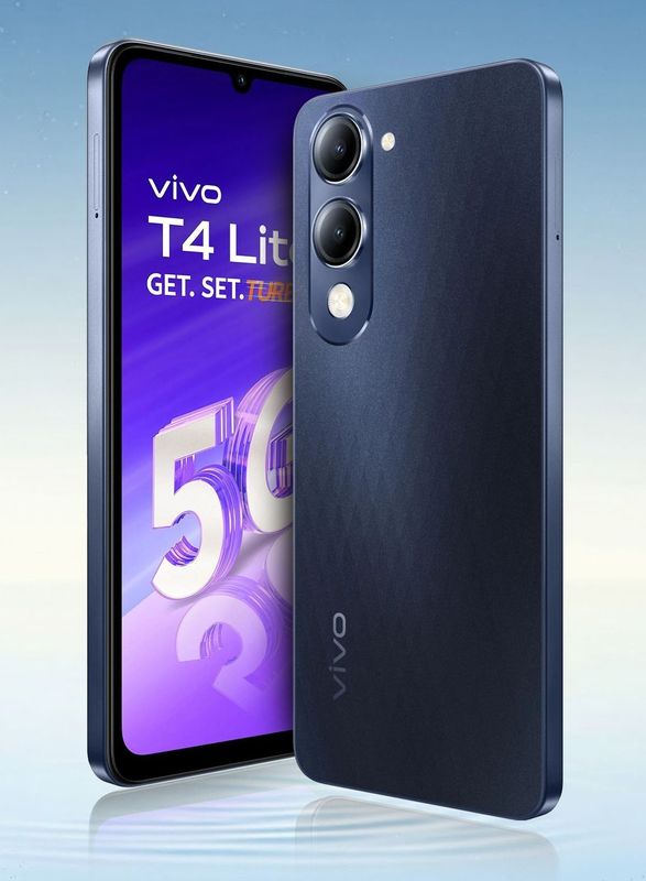 Vivo t4 lite 5g (prism blue 2026) ( 4gb 128gb) - M Y V E L O R A