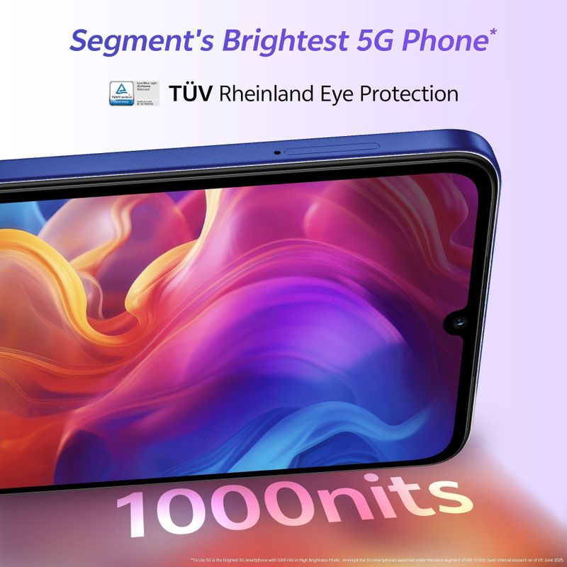 Vivo t4 lite 5g (prism blue 2026) ( 4gb 128gb) - M Y V E L O R A