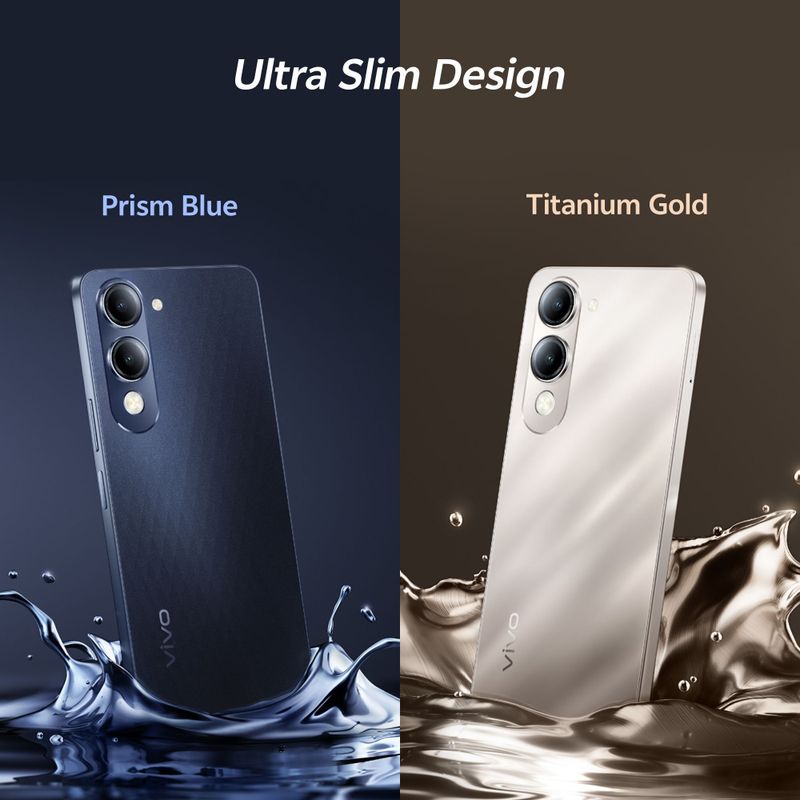 Vivo t4 lite 5g (prism blue 2026) ( 4gb 128gb) - M Y V E L O R A