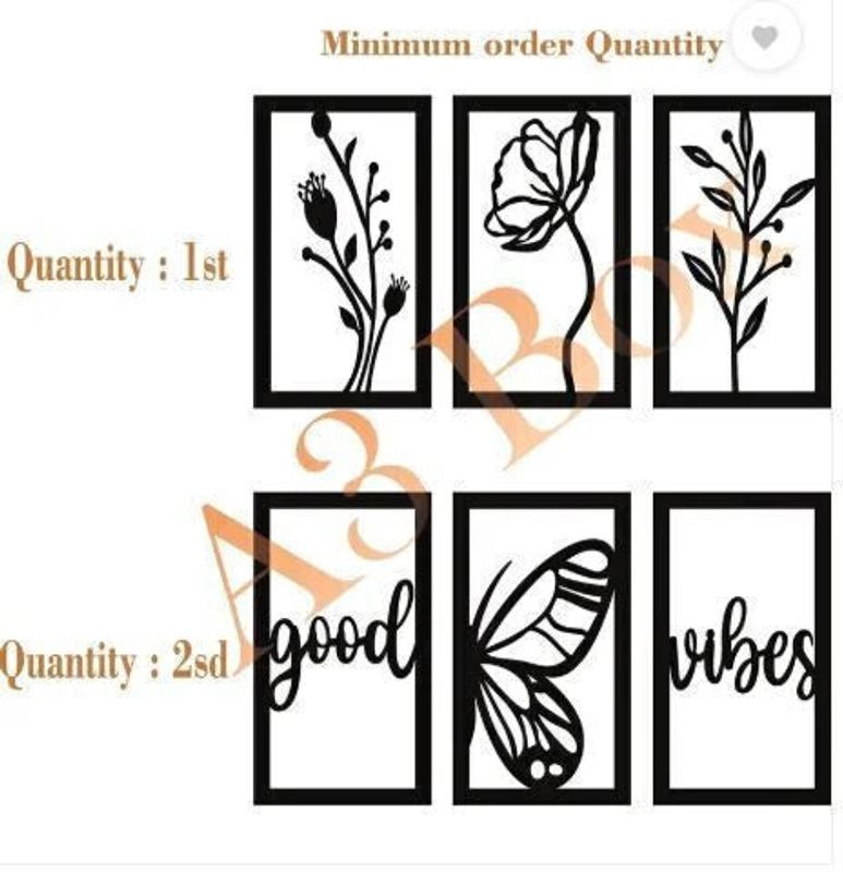 The hind arts wooden wall hanging for home decor shelf home living room, decor, balcony, - M Y V E L O R A