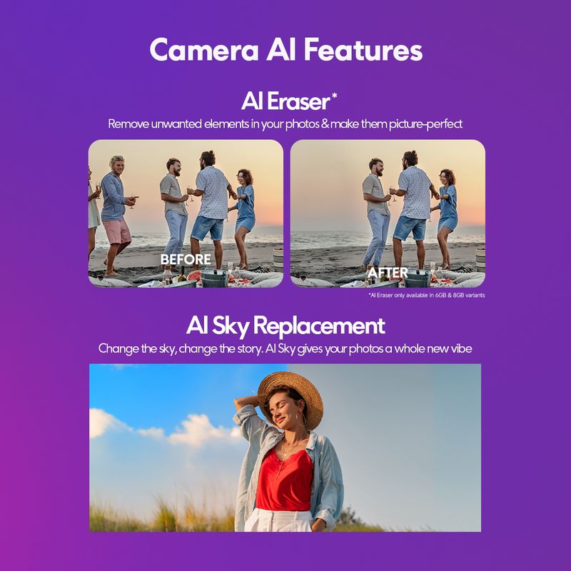 Poco m7 plus 5g (aqua blue, 128 gb) - M Y V E L O R A