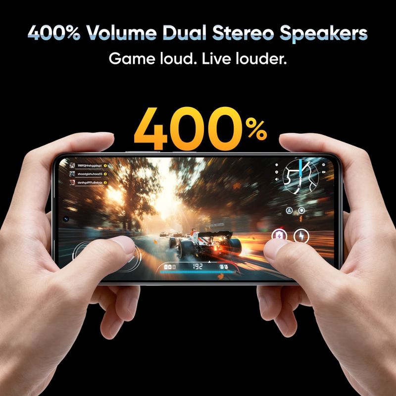 Realme p4x 5g (matte silver, 128 gb) - M Y V E L O R A