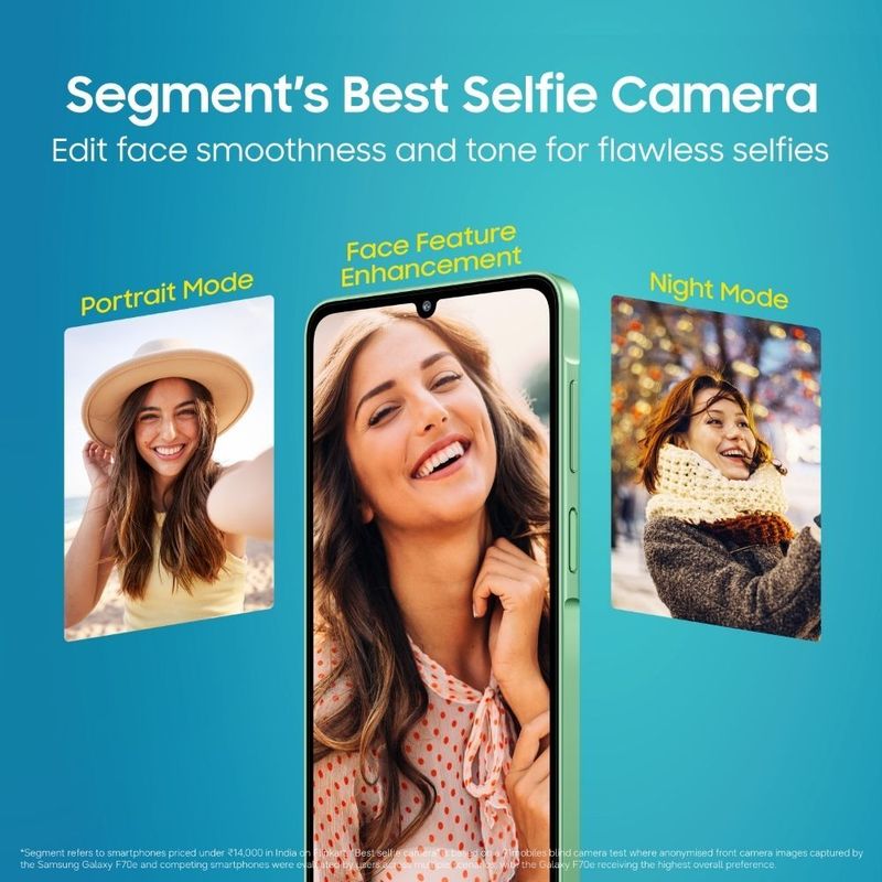 Samsung galaxy f70e 5g (limelight green, 128 gb) - M Y V E L O R A