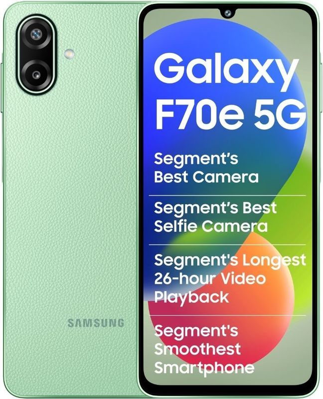 Samsung galaxy f70e 5g (limelight green, 128 gb) - M Y V E L O R A