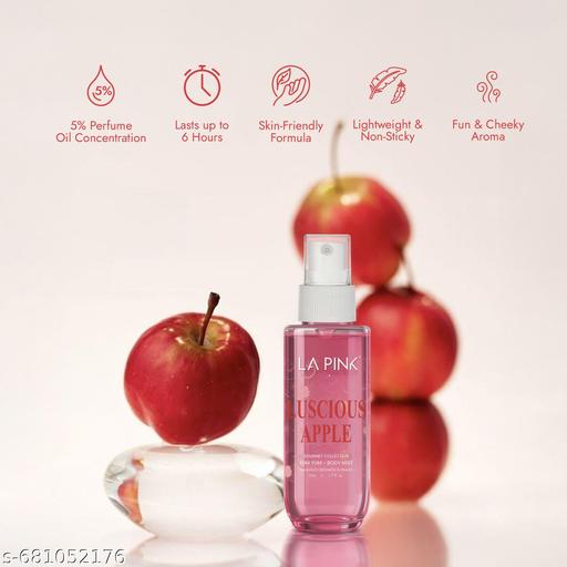 Luscious Apple Body Mist Perfume Long Lasting Gourmet Aroma & Citrus Vanilla  50ml - M Y V E L O R A