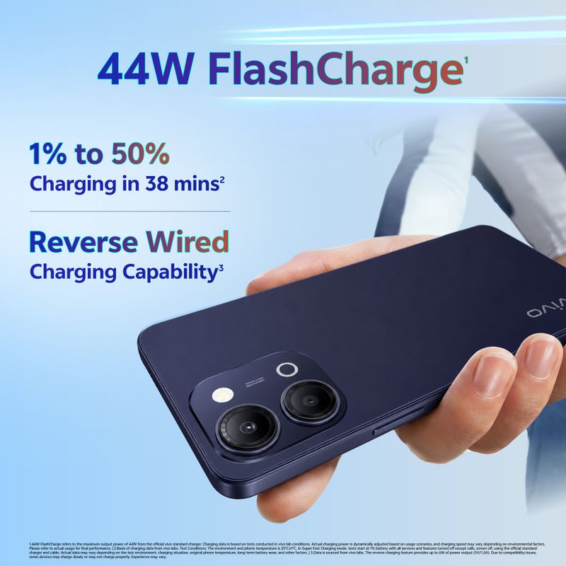 Vivo t5 lite 44w 5g (twilight shadow, 128 gb) - M Y V E L O R A