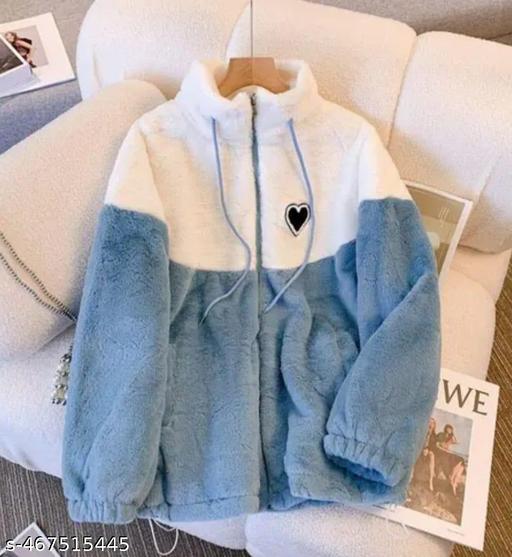 Furr jacket woolen - M Y V E L O R A