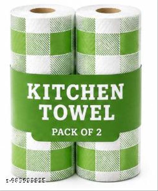 Absorbent Kitchen Tissue Roll Pack of 2 - M Y V E L O R A