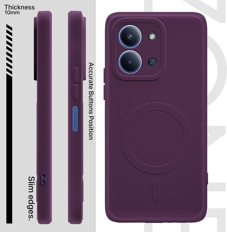 Pikkme redmi 15c 5g silicon back cover - M Y V E L O R A