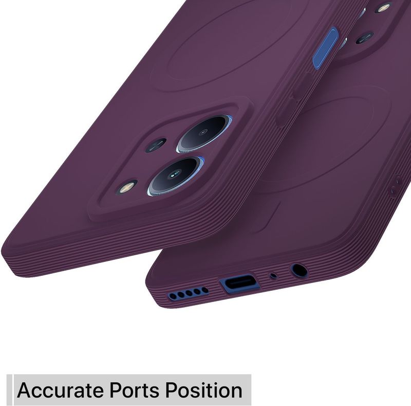Pikkme redmi 15c 5g silicon back cover - M Y V E L O R A