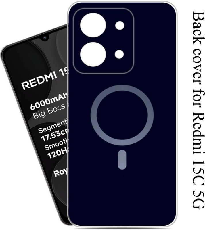 Kgfi redmi 15c 5g,mi 15c 5g silicon back cover - M Y V E L O R A