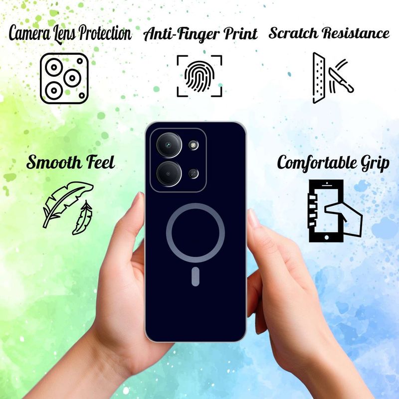 Kgfi redmi 15c 5g,mi 15c 5g silicon back cover - M Y V E L O R A