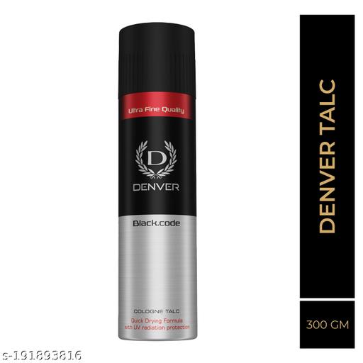 Black Code Premium Body Talc ( 300 g)   Talcum Powder - M Y V E L O R A