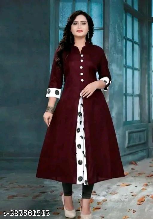 Selfi Kurti_01 Selfi Cotton Branded Kurti Elegant Black Embroidered Kurti with Dupatta & Pants Set – Stylish Women’s Ethnic Wear for Party & Casual - M Y V E L O R A