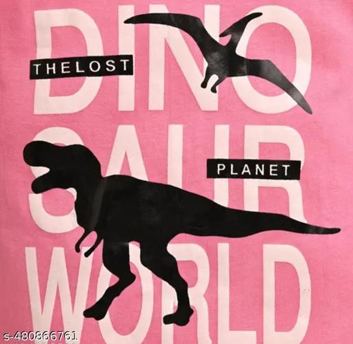 " Baby Boys & Baby Girls  Pink Dino T-shirt Shorts " - M Y V E L O R A