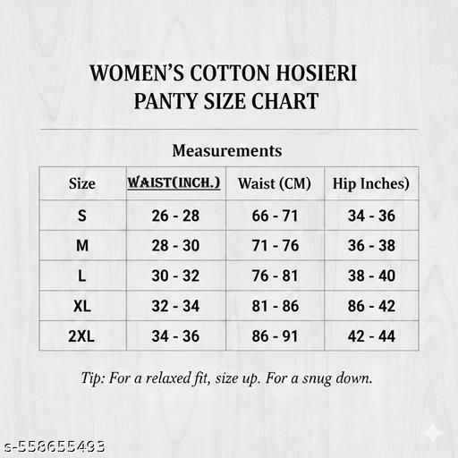 WOMEN'S COTTON SOFT PRINTED PANTY BRIEFS / HIPSTER FOR LADIES WOMENS UNDERWEAR COMBO MULTICOLOUR (PACK OF 6) - NJORA LUXURY FASHION
