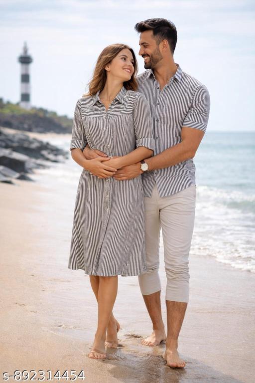 Aabhilasha Combo dress for Couple - NJORA LUXURY FASHION