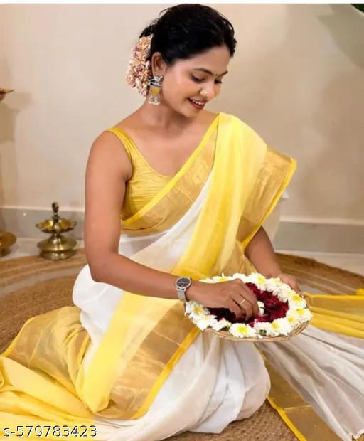 Mul cotton saree  - NJORA LUXURY FASHION