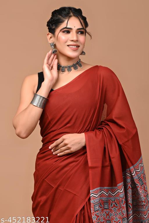 Bandhej Cotton Printed Saree - NJORA LUXURY FASHION