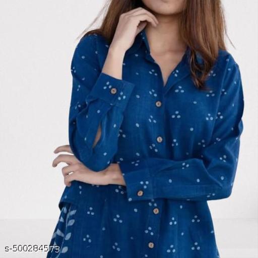 New Printed Kurta Pant Set Blue - NJORA LUXURY FASHION