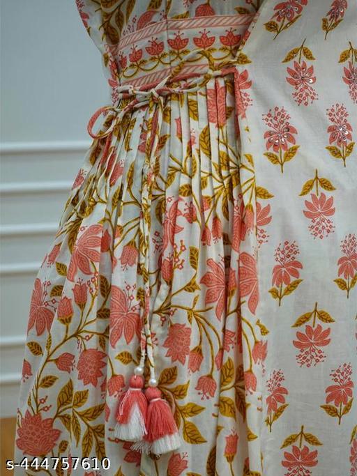 Trendy Fashionable Women Kurta Sets And Duppata In Orange - NJORA LUXURY FASHION
