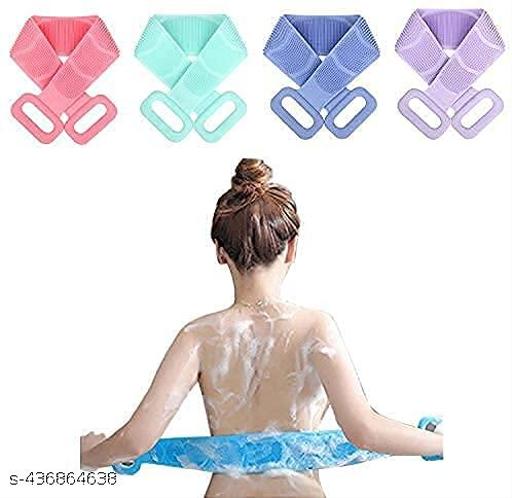 Body Back Scrubber Double Side Bathing Brush for Skin Deep Cleaning Body Scrubbers & Brushes - NJORA LUXURY FASHION