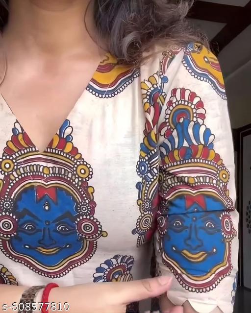  Our New cotton Stylish Kurti With Beautiful multicolor's Print So I am Sure This Kurti Is Suitable Any Time And Any Season - NJORA LUXURY FASHION