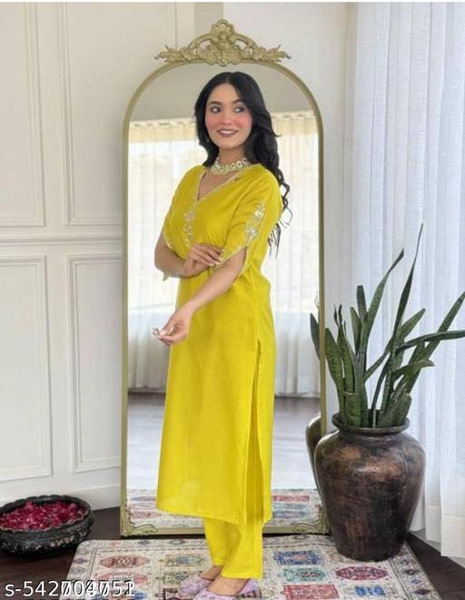 Kurta Set with Dupatta for Women - NJORA LUXURY FASHION