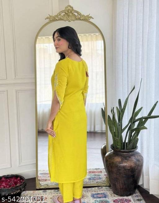 Kurta Set with Dupatta for Women - NJORA LUXURY FASHION