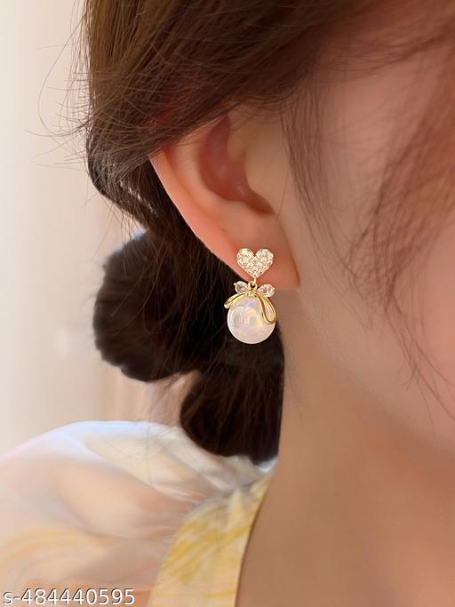 korean Design Earring For Girls & Women - NM HEARTS COLLECTION