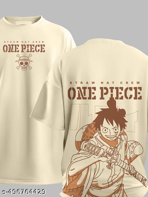 Oversized T shirts for Men back printed anime oversize back print tshirt - Home