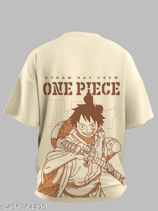 Oversized T shirts for Men back printed anime oversize back print tshirt - Home