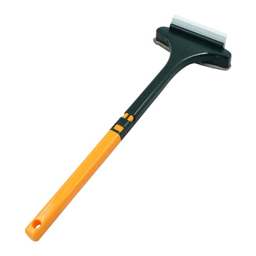 2-in-1 Mesh Cleaning Brush & Wiper with Extended Handle – Window Cleaner - offerbuy