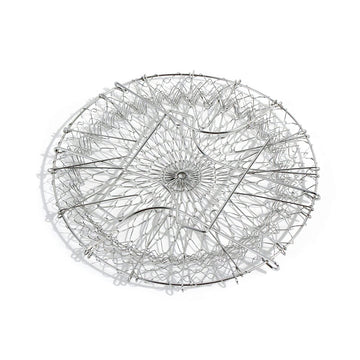 Foldable Stainless Steel Chef Strainer Basket - 12 in 1 Kitchen Tool - offerbuy