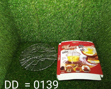 Foldable Stainless Steel Chef Strainer Basket - 12 in 1 Kitchen Tool - offerbuy