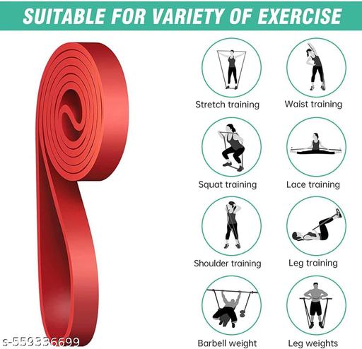 Fitness Scout Exercise Band for Home Gym Fitness Pull Up Band Theraband - offerbuy