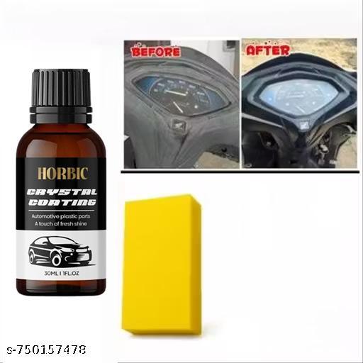 Horbic Crystal Coating – Premium Plastic Restorer (Pack Of 1) - Pathoos 