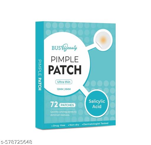 Busy Beauty Hydrocolloid Pimple Patches With 0.5% Salicylic Acid To Reduce Acne & Pimples 72 Patches   - Piktocart