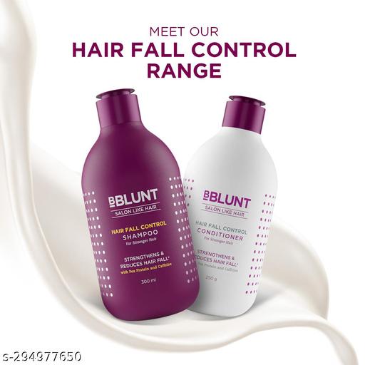Hair Fall Control Shampoo with Pea Protein & Caffeine for Stronger Hair - 300 ml - Piktocart