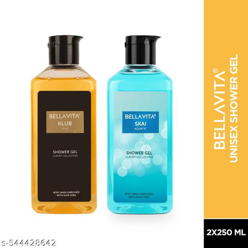 KLUB Man and SKAI Unisex Body Wash Shower Gel Combo for Men and Women 250 ml Each (Pack of 2 Items) - Piktocart