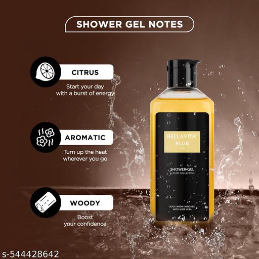 KLUB Man and SKAI Unisex Body Wash Shower Gel Combo for Men and Women 250 ml Each (Pack of 2 Items) - Piktocart