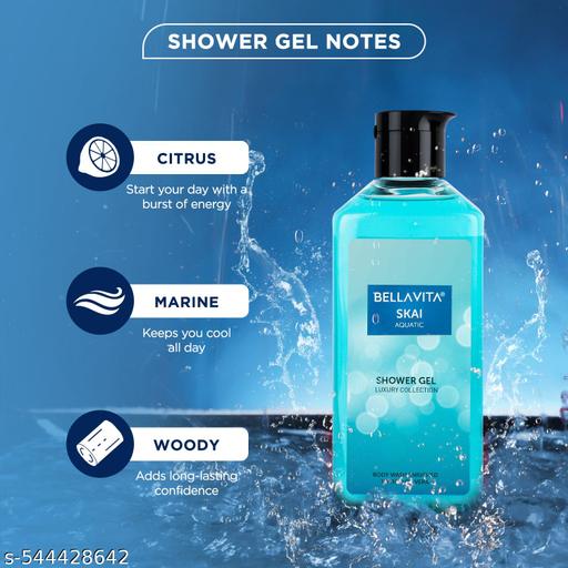 KLUB Man and SKAI Unisex Body Wash Shower Gel Combo for Men and Women 250 ml Each (Pack of 2 Items) - Piktocart
